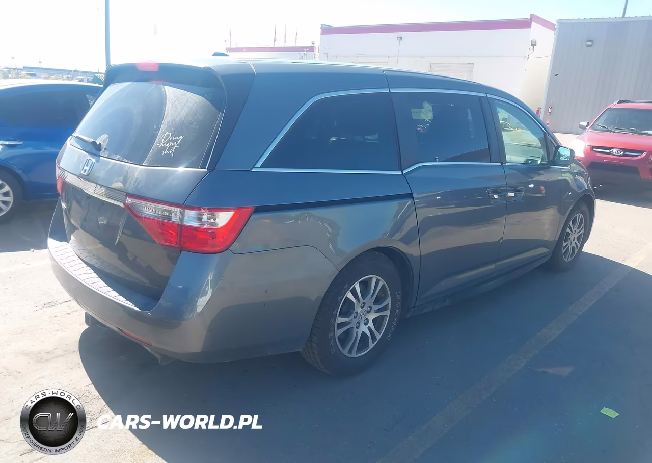 2012 Honda Odyssey Ex-L VIN:5FNRL5H65CB125764 - 4
