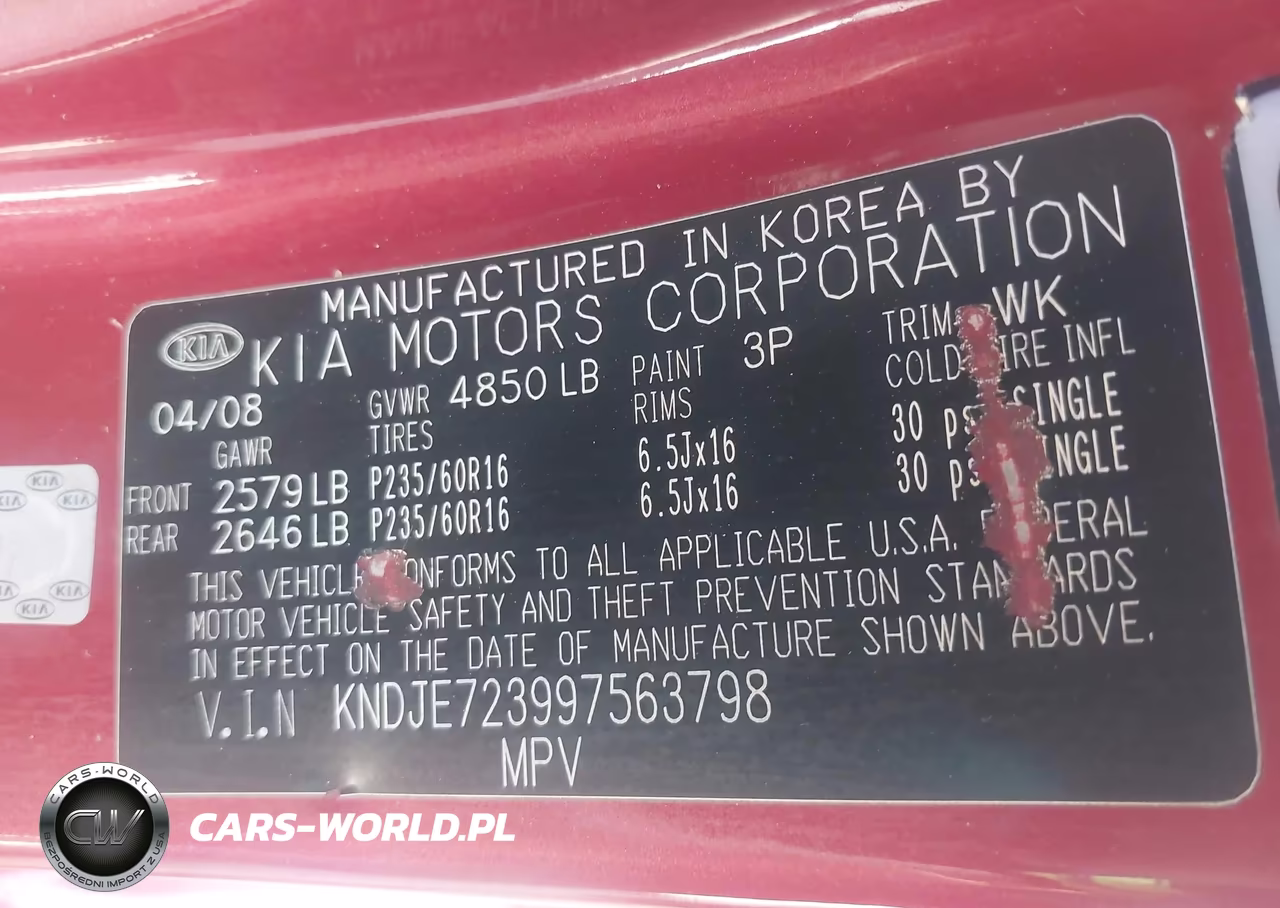 2009 Kia Sportage Lx V6 VIN:KNDJE723997563798 - 9
