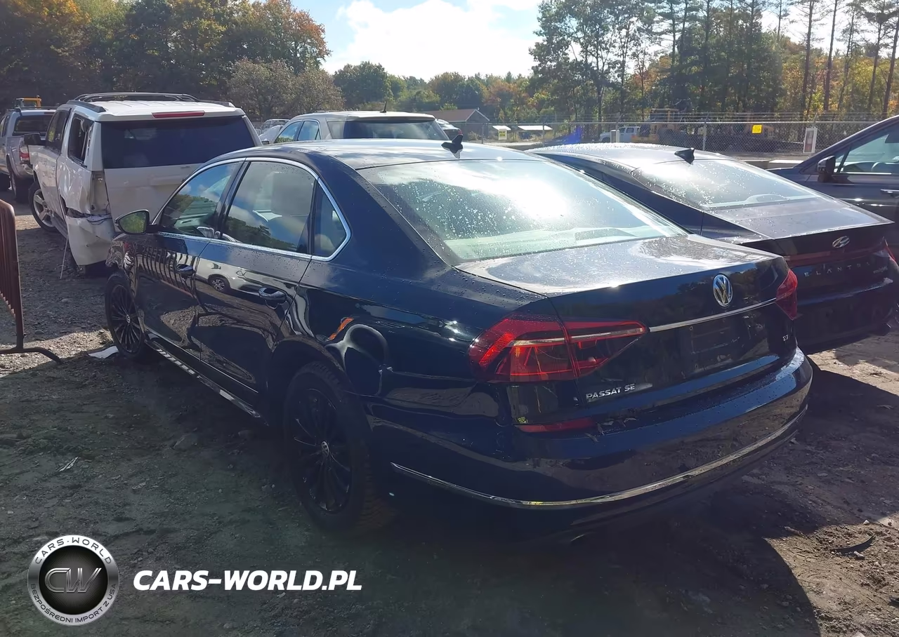 2017 Volkswagen Passat 1.8T Se VIN:1VWBT7A39HC011992 - 3