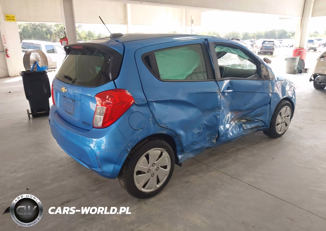 2017 Chevrolet Spark Ls Cvt VIN:KL8CB6SA0HC827421 - 4