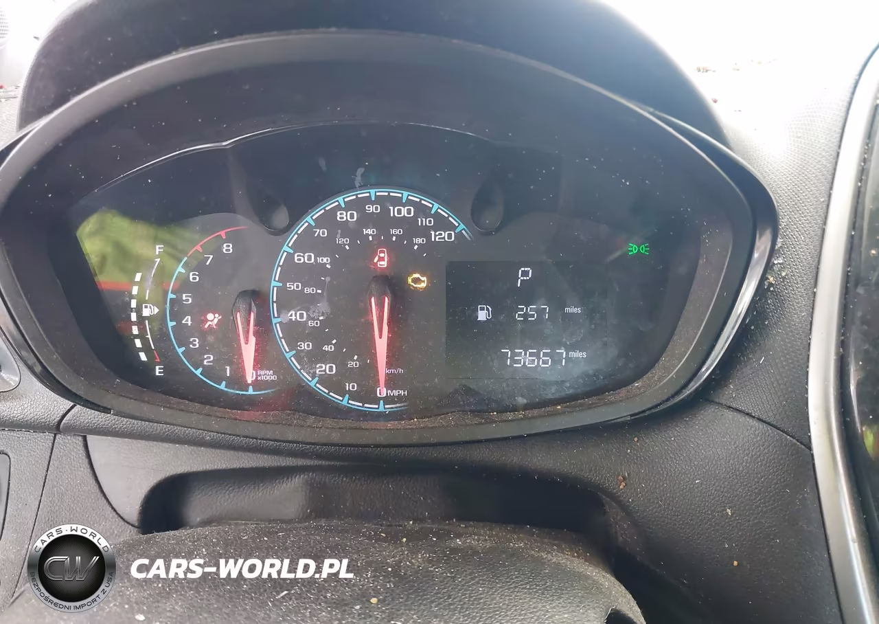 2017 Chevrolet Spark Ls Cvt VIN:KL8CB6SA0HC827421 - 7