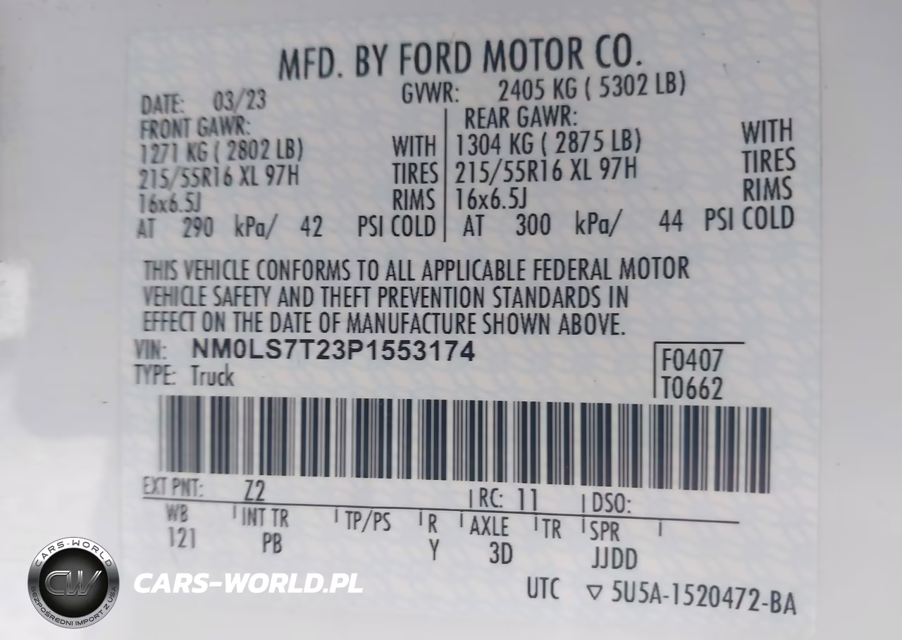 2023 Ford Transit Connect Xlt VIN:NM0LS7T23P1553174 - 9