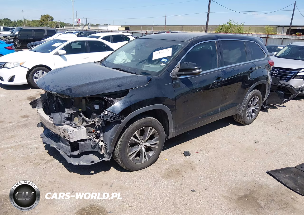 2017 Toyota Highlander Le VIN:5TDZZRFH4HS220961 - 2