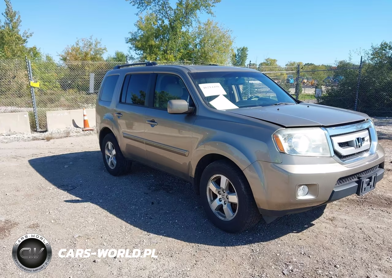 2011 Honda Pilot Ex-L VIN:5FNYF4H55BB065942 - 1