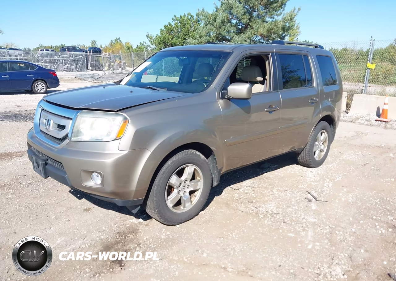2011 Honda Pilot Ex-L VIN:5FNYF4H55BB065942 - 2