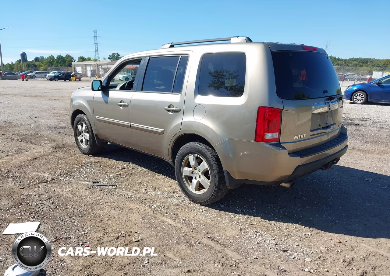 2011 Honda Pilot Ex-L VIN:5FNYF4H55BB065942 - 3