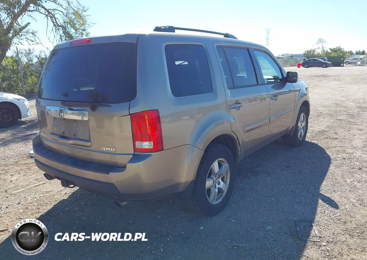 2011 Honda Pilot Ex-L VIN:5FNYF4H55BB065942 - 4
