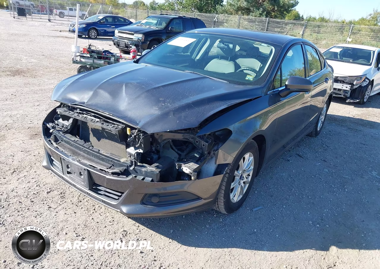 2016 Ford Fusion S VIN:3FA6P0G71GR298955 - 2