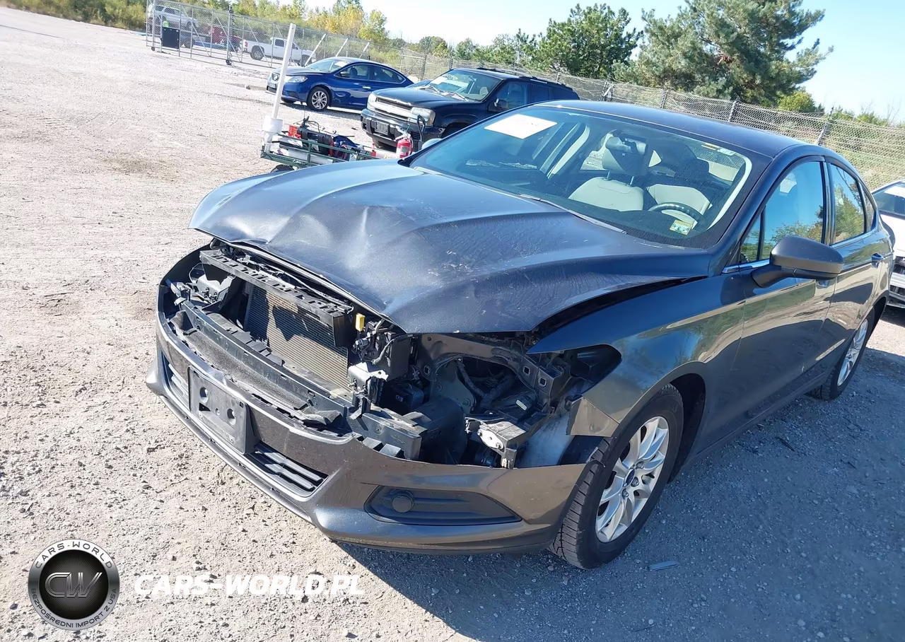 2016 Ford Fusion S VIN:3FA6P0G71GR298955 - 6