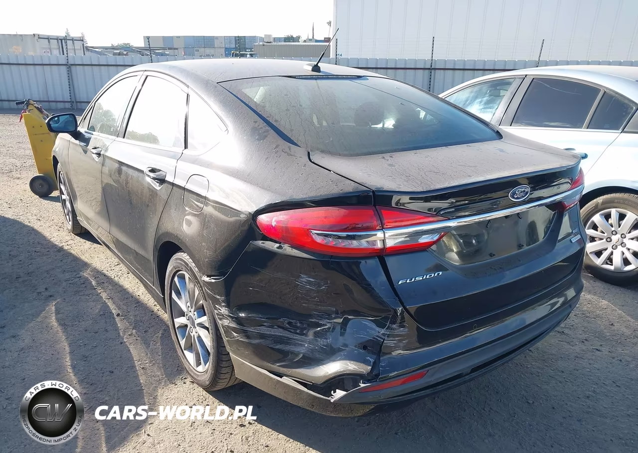2017 Ford Fusion Se VIN:3FA6P0HD7HR344410 - 3