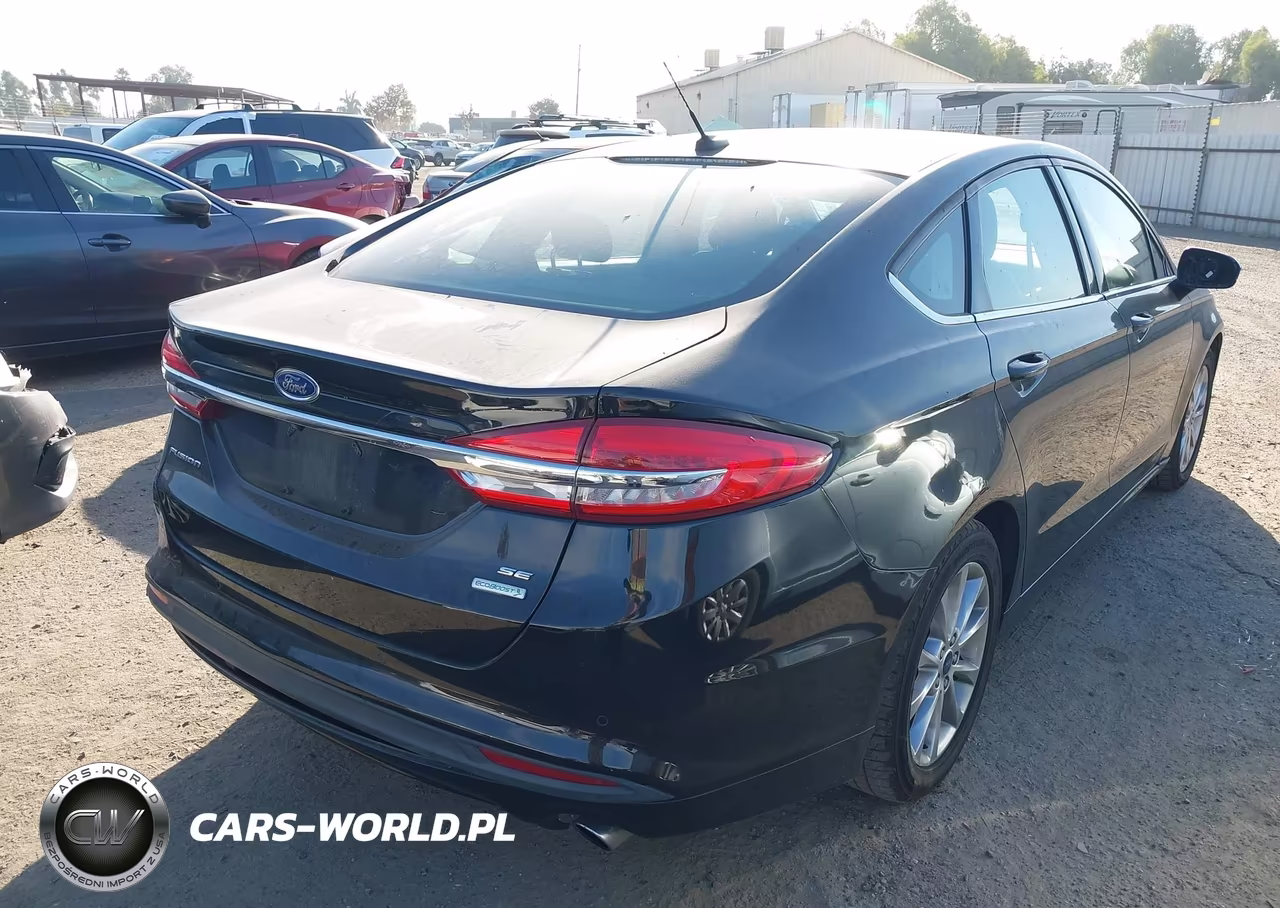 2017 Ford Fusion Se VIN:3FA6P0HD7HR344410 - 4