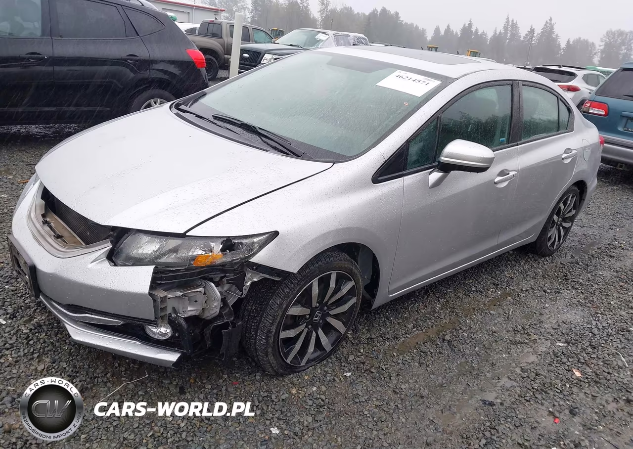 2014 Honda Civic Ex-L VIN:19XFB2F92EE244284 - 2