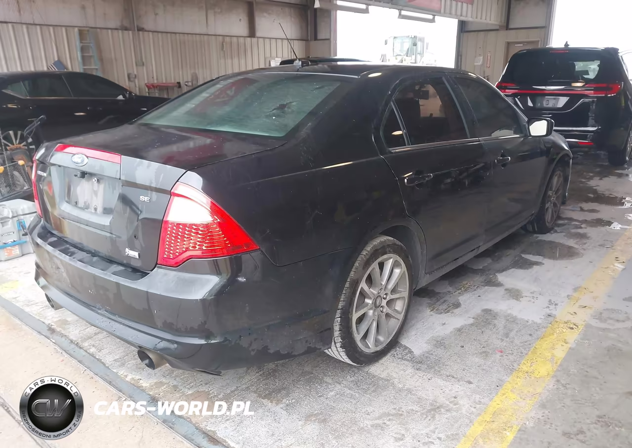 2010 Ford Fusion Se VIN:3FAHP0HG2AR214463 - 4
