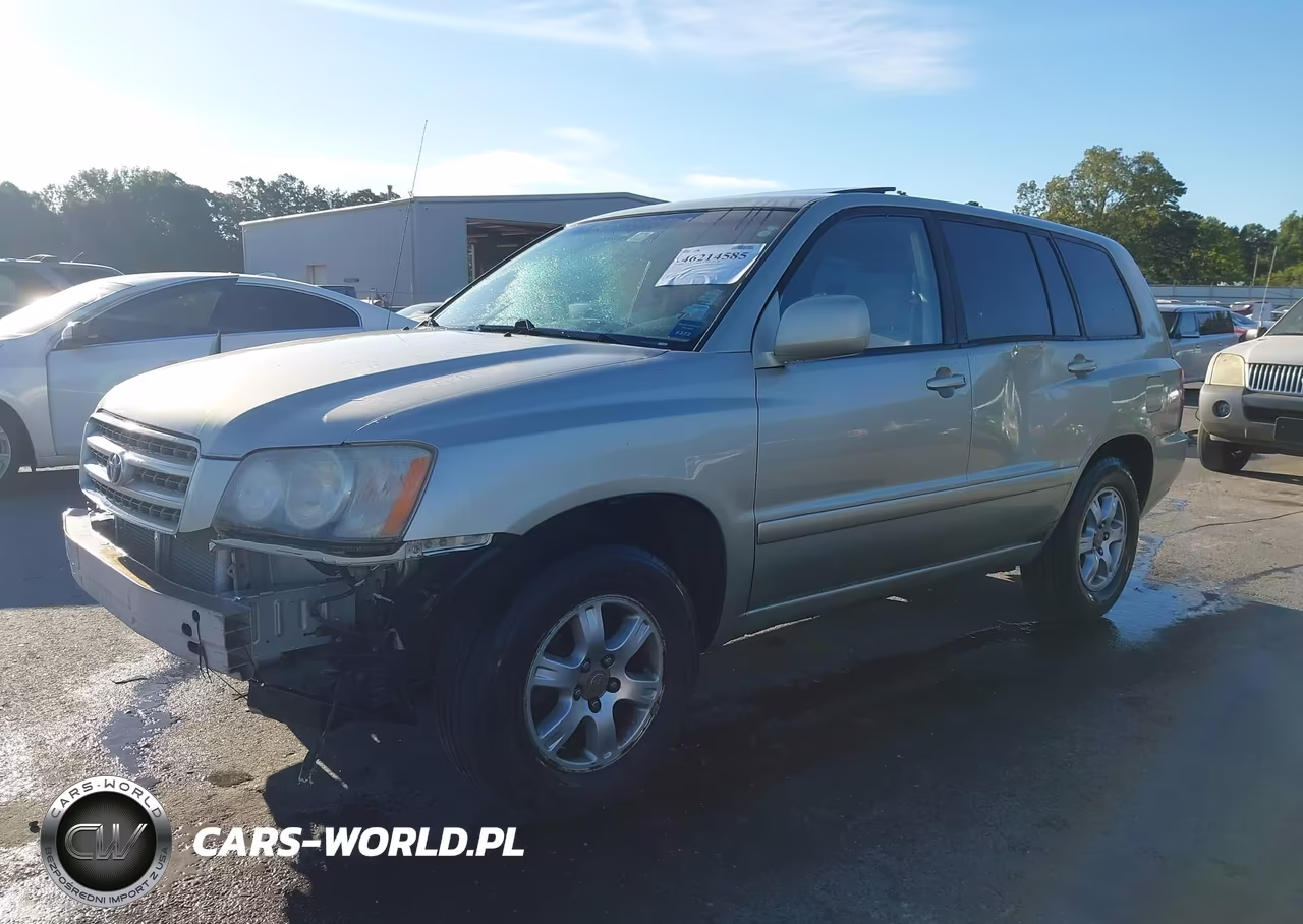 2003 Toyota Highlander V6 VIN:JTEGF21A930089793 - 2
