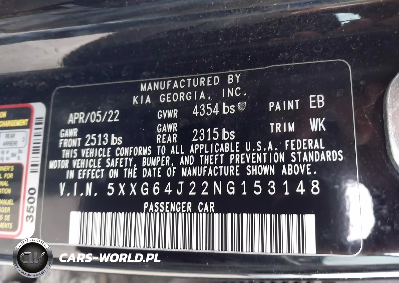 2022 Kia K5 Gt-Line VIN:5XXG64J22NG153148 - 9