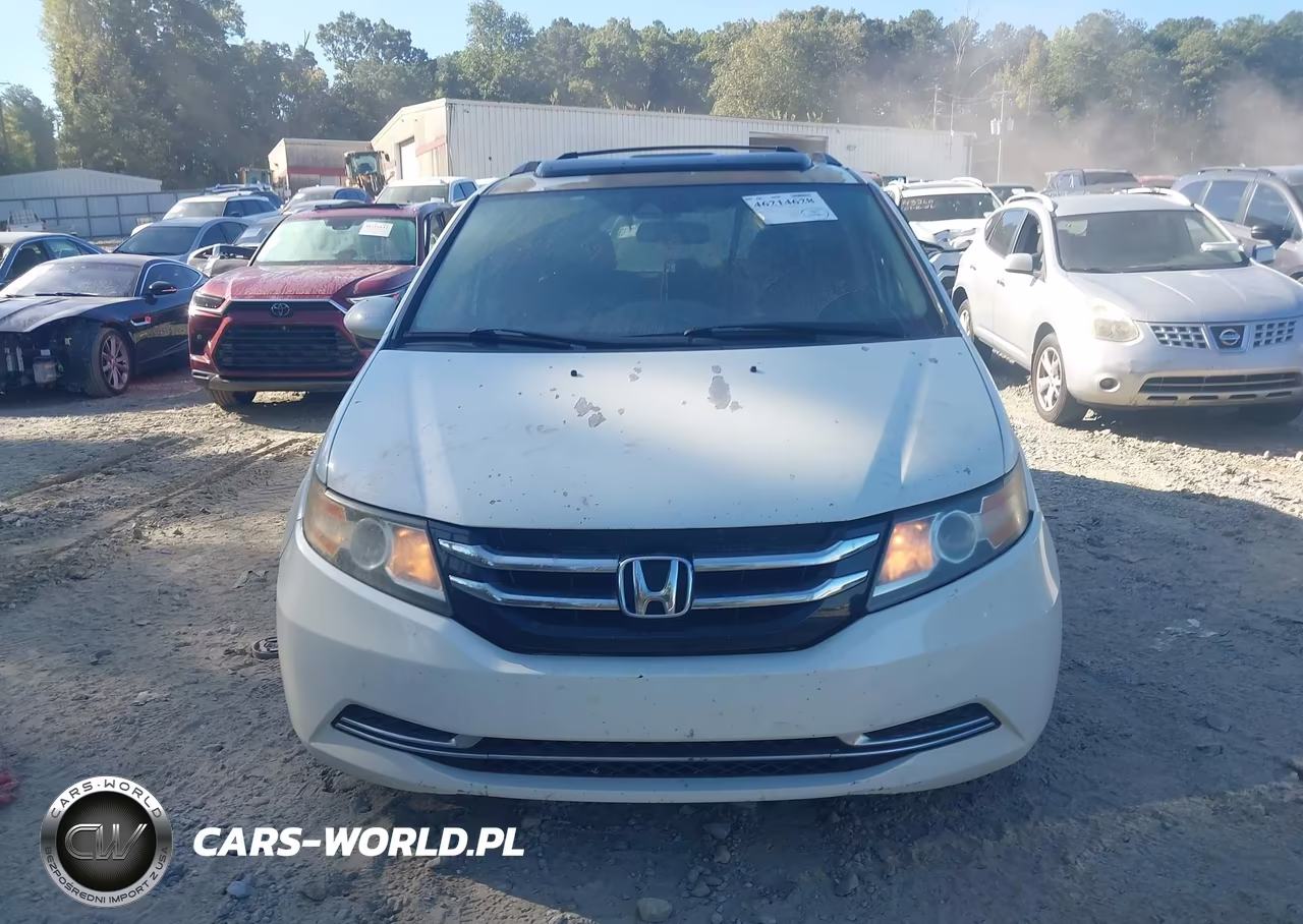2014 Honda Odyssey Ex-L VIN:5FNRL5H64EB033726 - 12