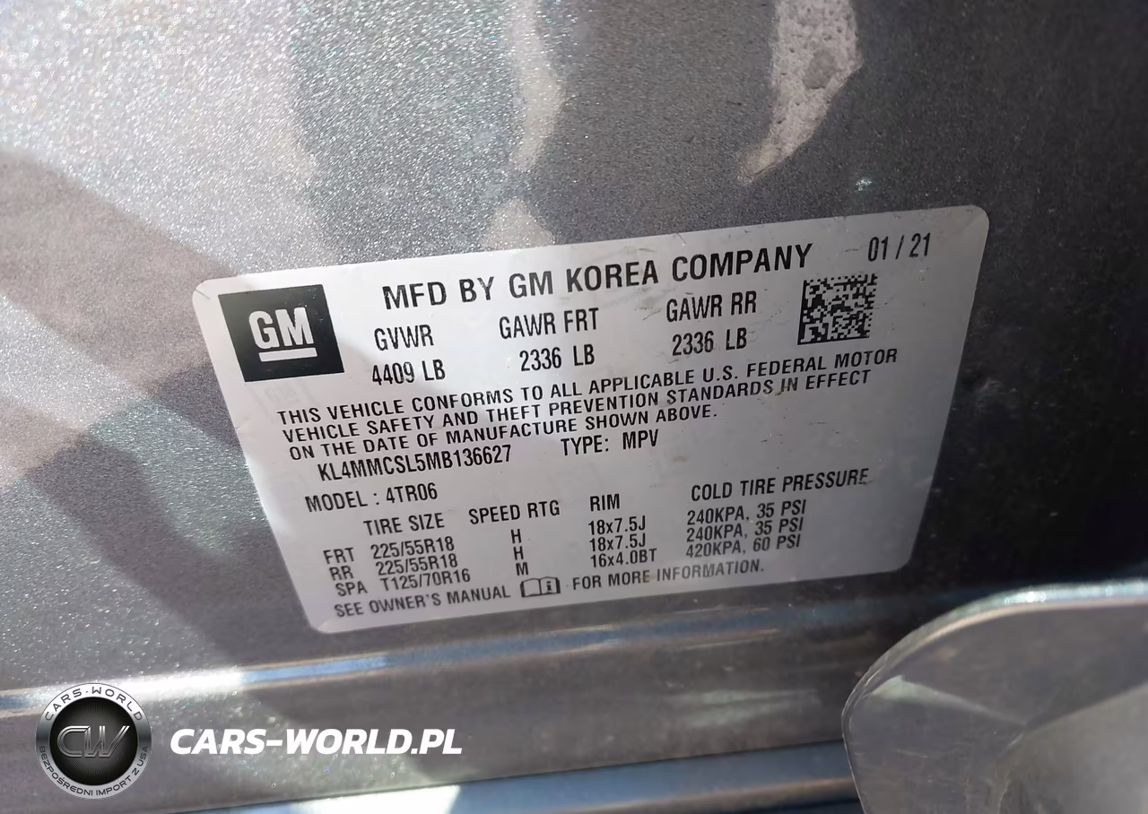 2021 Buick Encore Gx Awd Preferred VIN:KL4MMCSL5MB136627 - 9