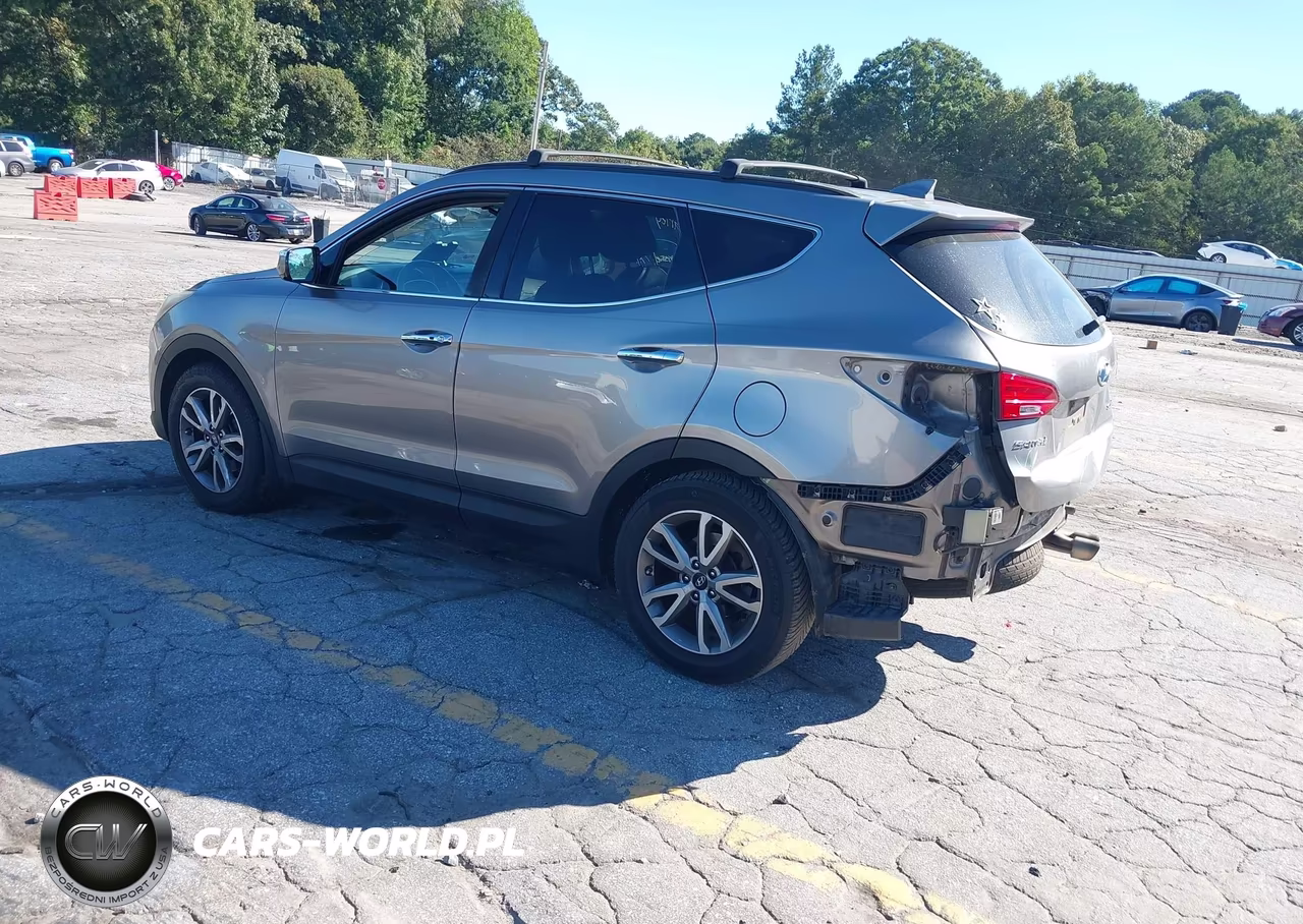 2016 Hyundai Santa Fe Sport 2.0L Turbo VIN:5XYZU3LA9GG320679 - 3
