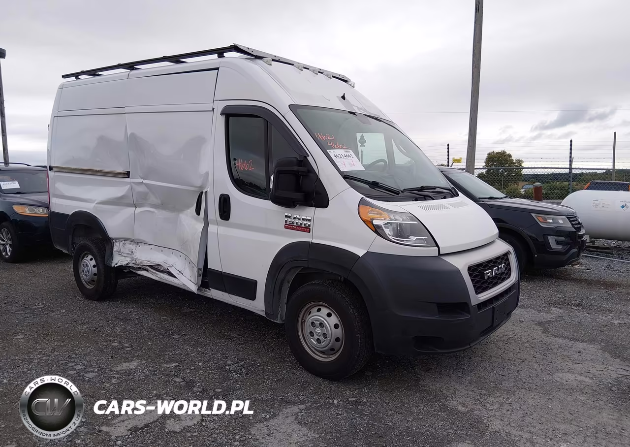 2020 Ram Promaster 1500 High Roof 136 Wb – zdjęcie 1 z 16