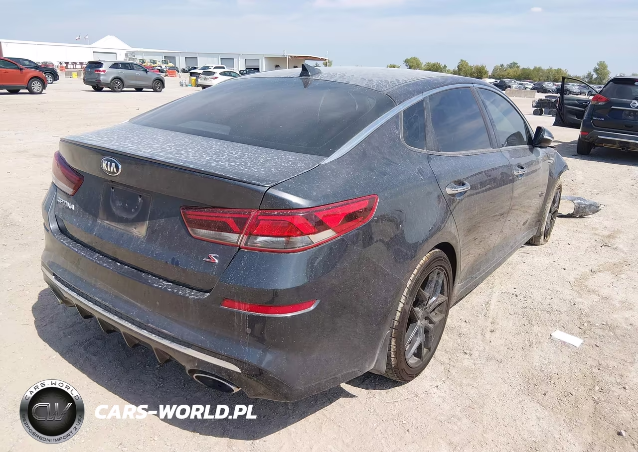 2019 Kia Optima S VIN:5XXGT4L34KG329594 - 4
