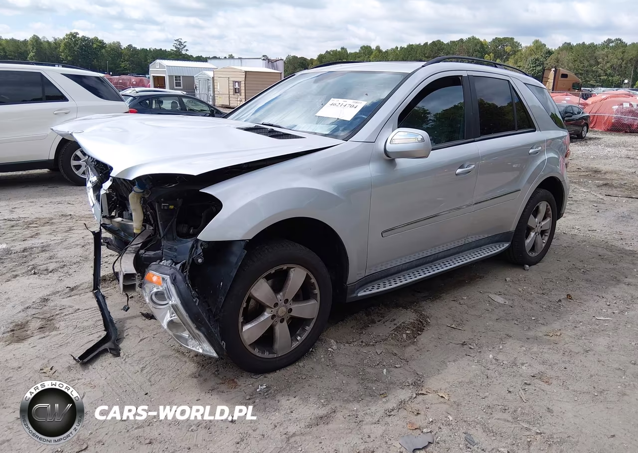 2009 Mercedes-Benz Ml 350 4Matic VIN:4JGBB86E49A509192 - 2