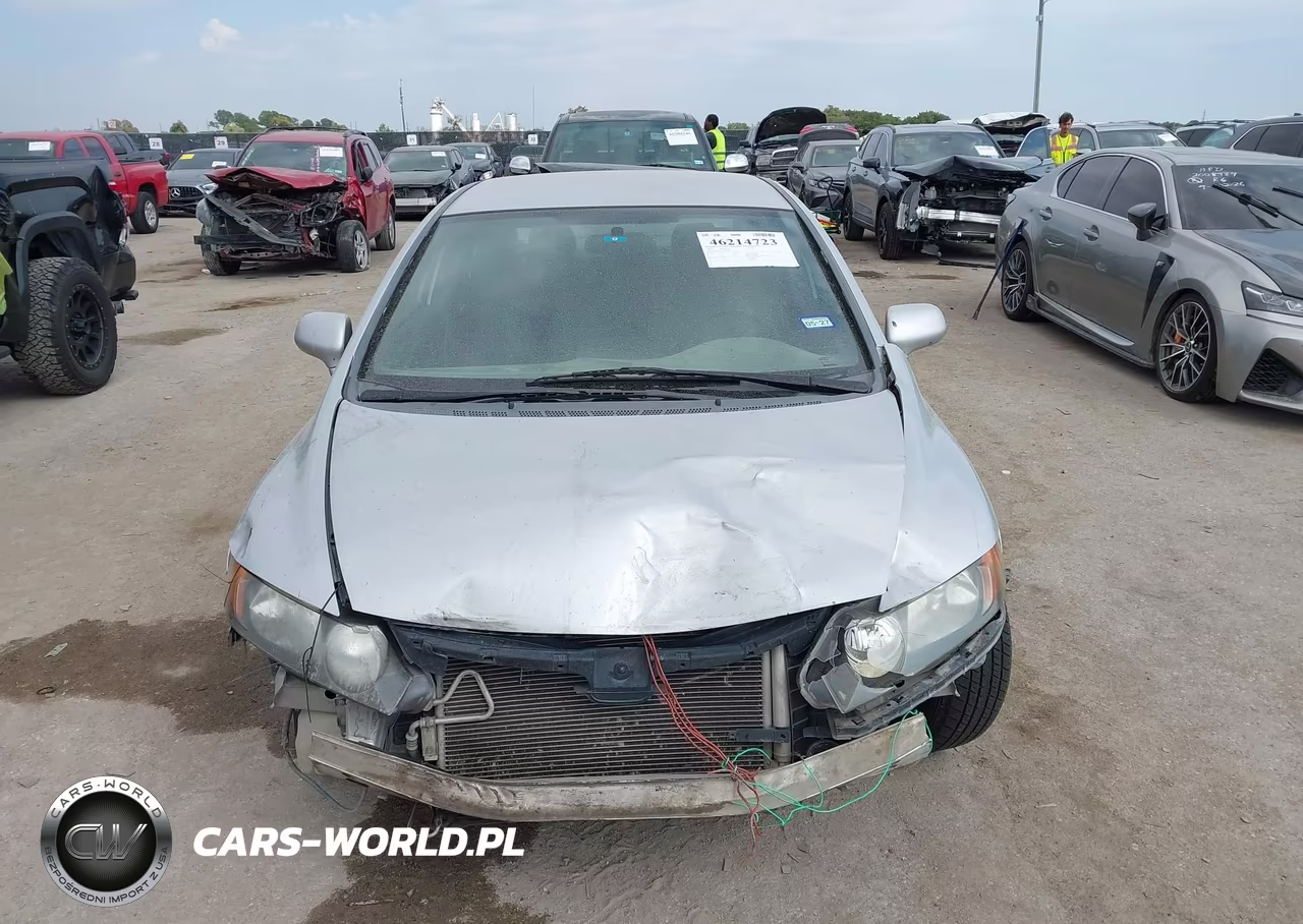 2008 Honda Civic Lx VIN:1HGFA16598L046163 - 12