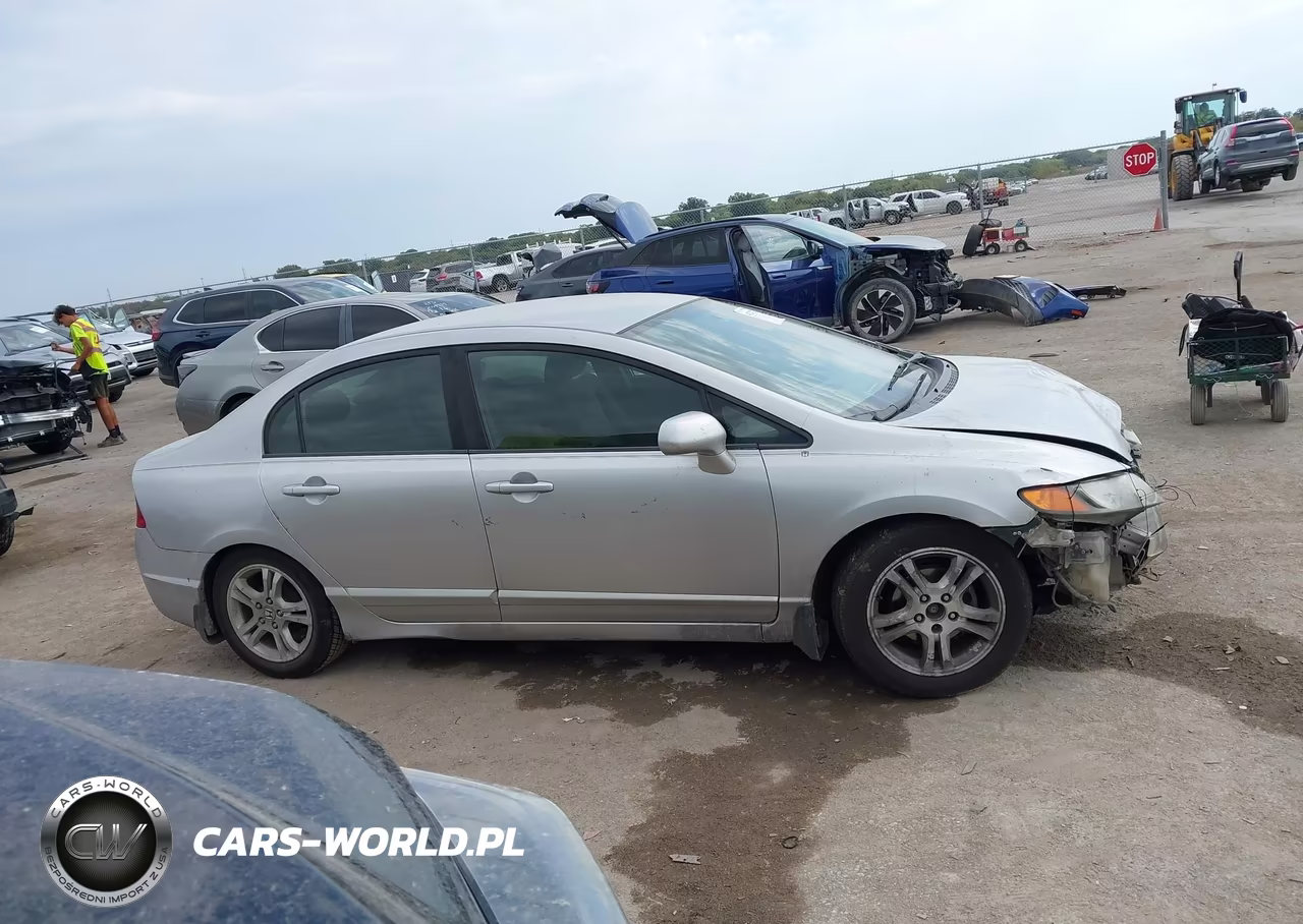 2008 Honda Civic Lx VIN:1HGFA16598L046163 - 13