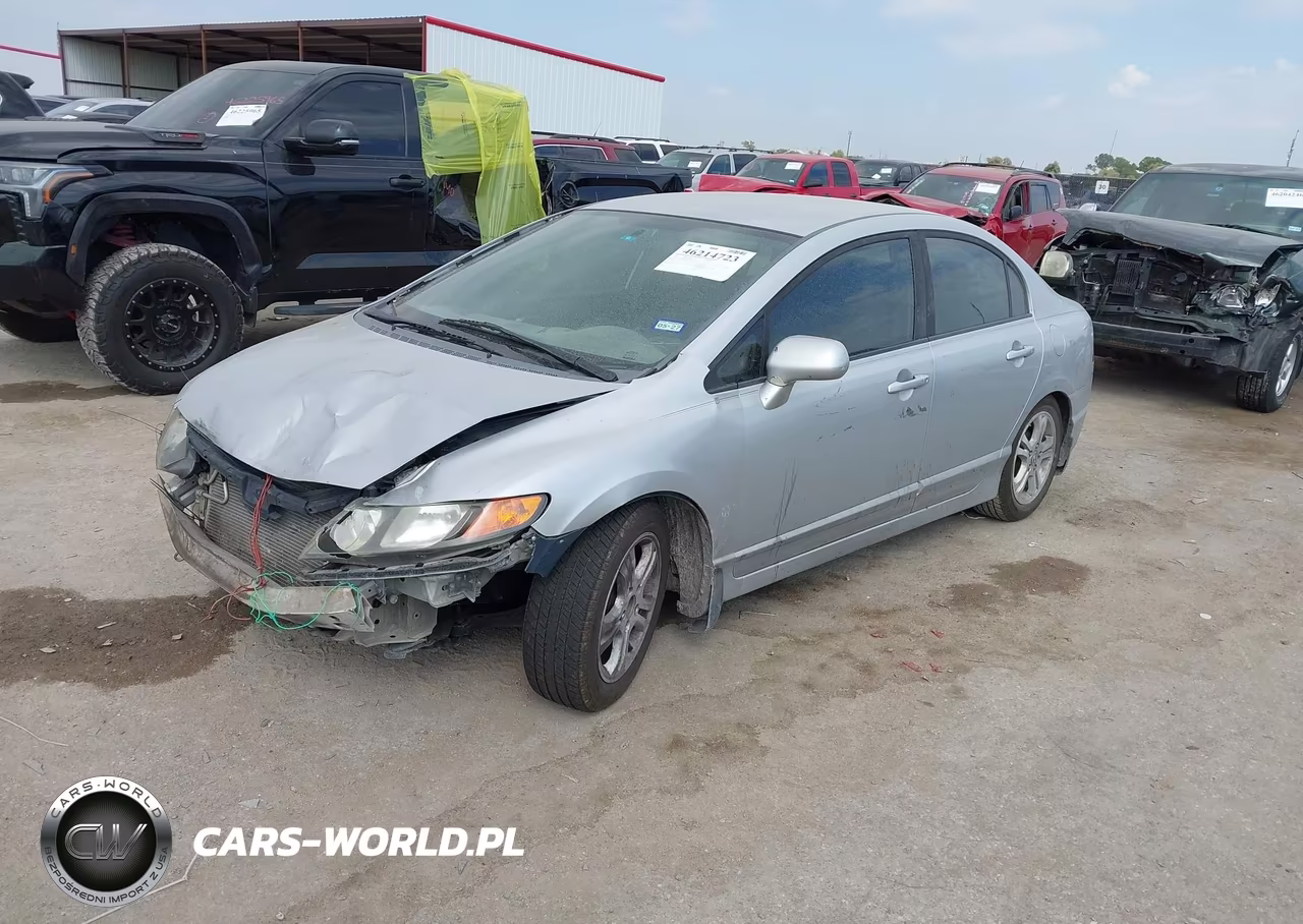 2008 Honda Civic Lx VIN:1HGFA16598L046163 - 2
