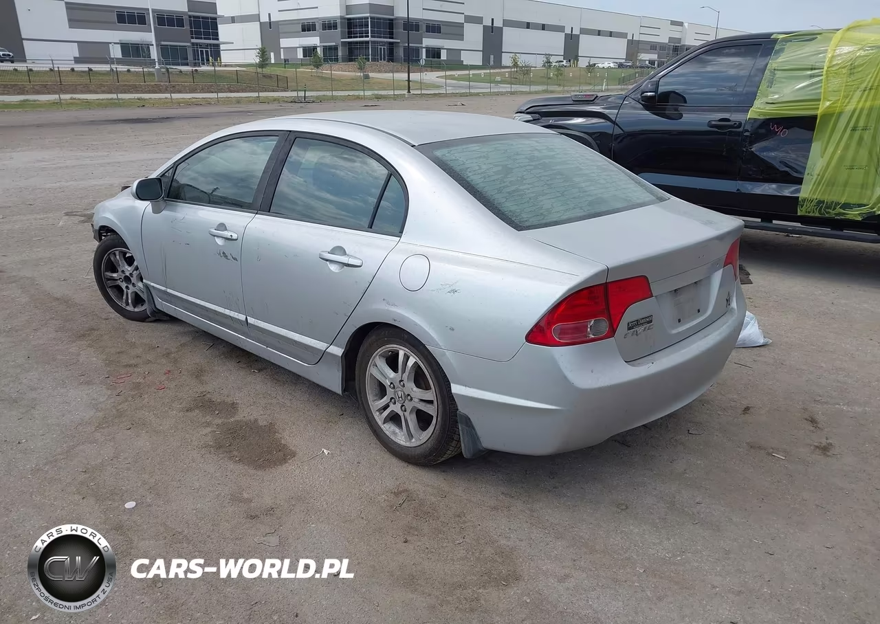 2008 Honda Civic Lx VIN:1HGFA16598L046163 - 3