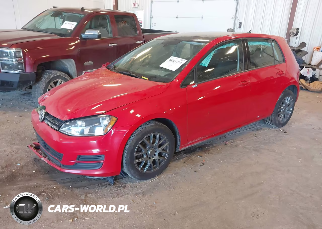 2017 Volkswagen Golf Tsi S 4-Door-Tsi Se 4-Door-Tsi Sel 4-Door-Tsi Wolfsburg Edition 4-Door VIN:3VW217AU7HM037052 - 2