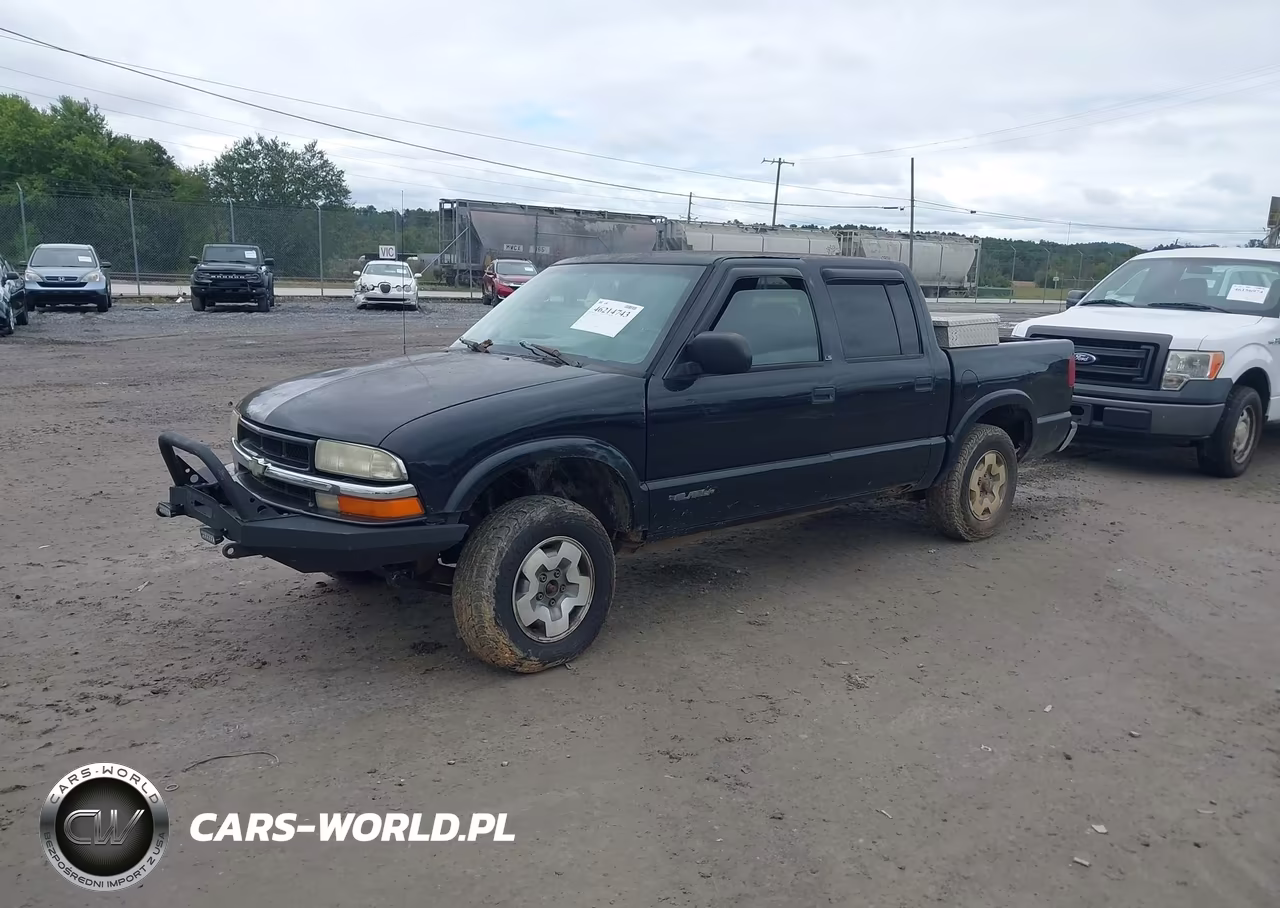 2002 Chevrolet S-10 Ls VIN:1GCDT13W72K185332 - 2