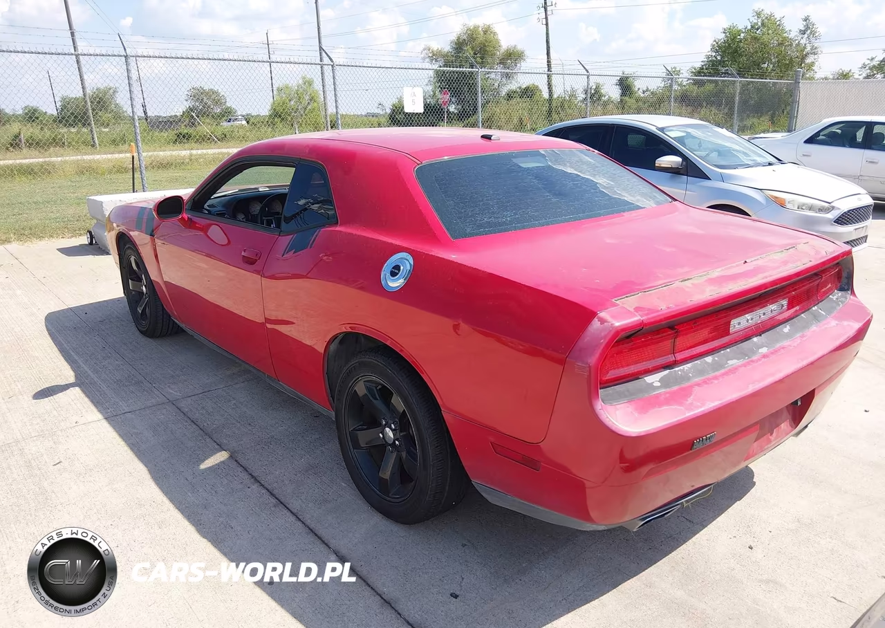 2013 Dodge Challenger Sxt VIN:2C3CDYAG3DH581544 - 3