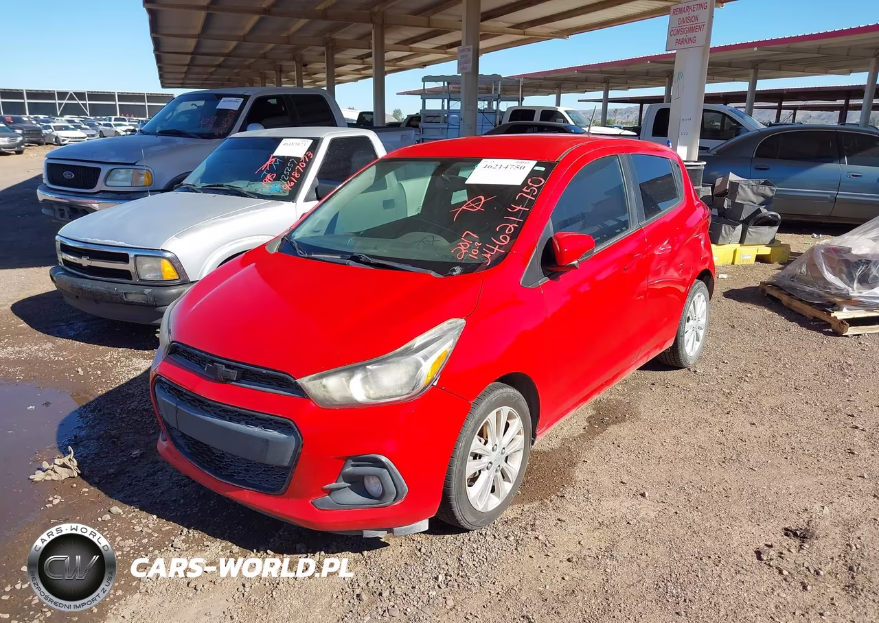 2017 Chevrolet Spark 1Lt Cvt VIN:KL8CD6SA3HC801616 - 2