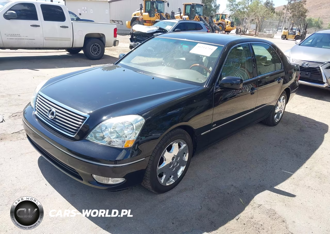 2002 Lexus Ls 430 VIN:JTHBN30F620054744 - 2
