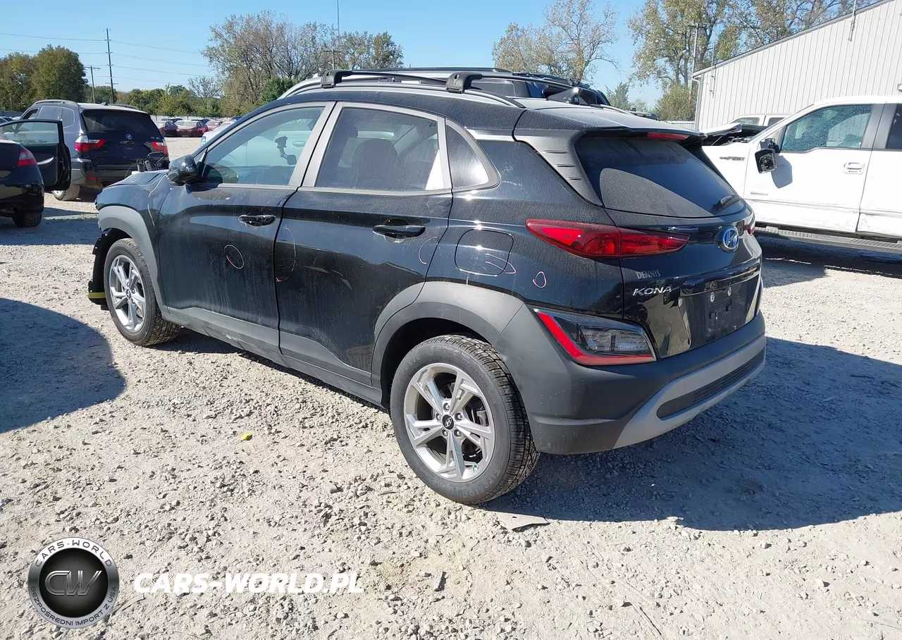 2022 Hyundai Kona Sel VIN:KM8K6CAB7NU921281 - 3