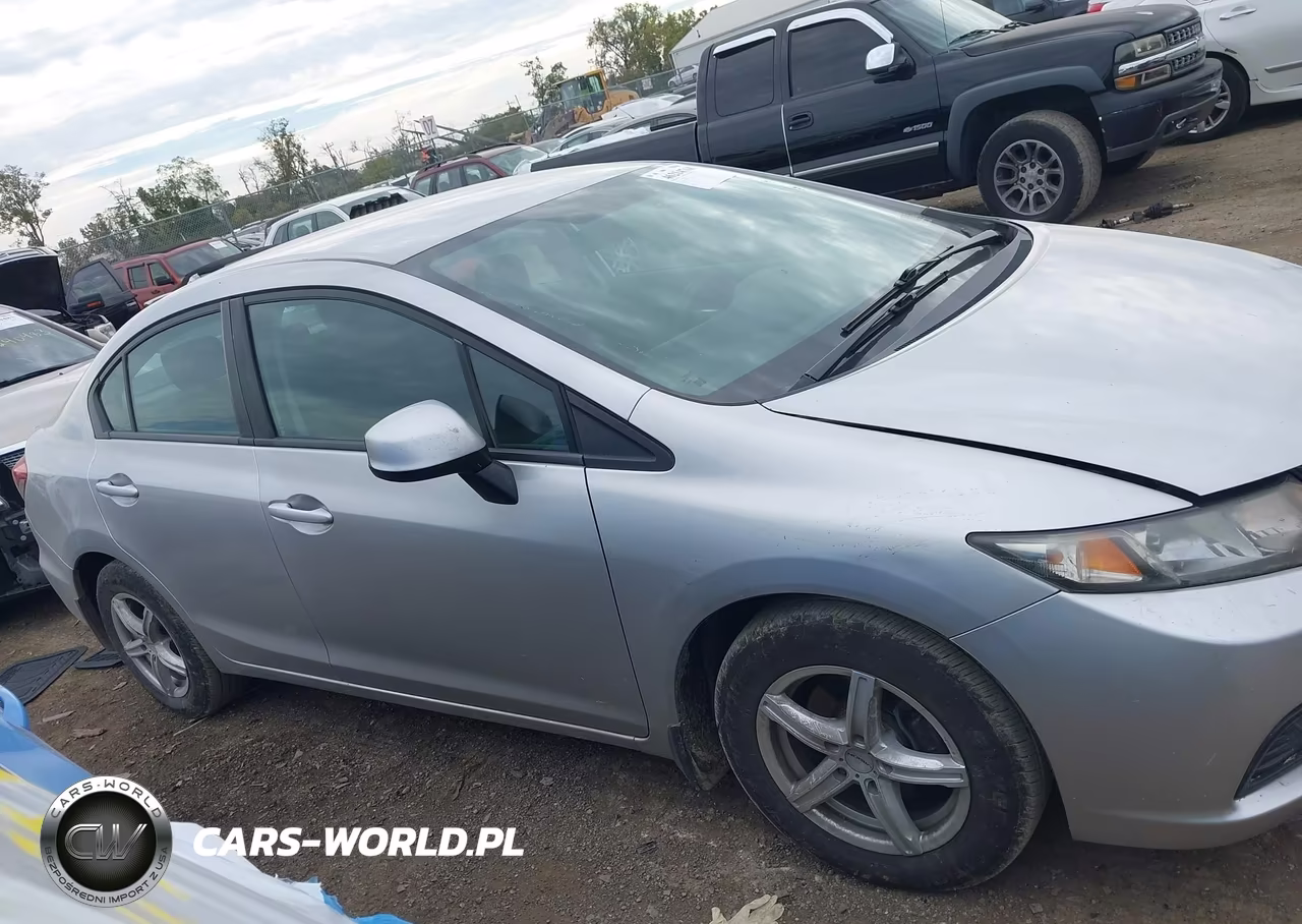 2013 Honda Civic Lx VIN:19XFB2F57DE045792 - 14