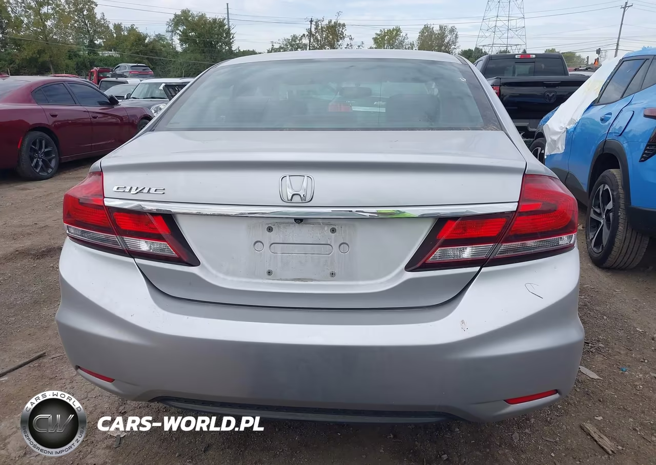 2013 Honda Civic Lx VIN:19XFB2F57DE045792 - 17