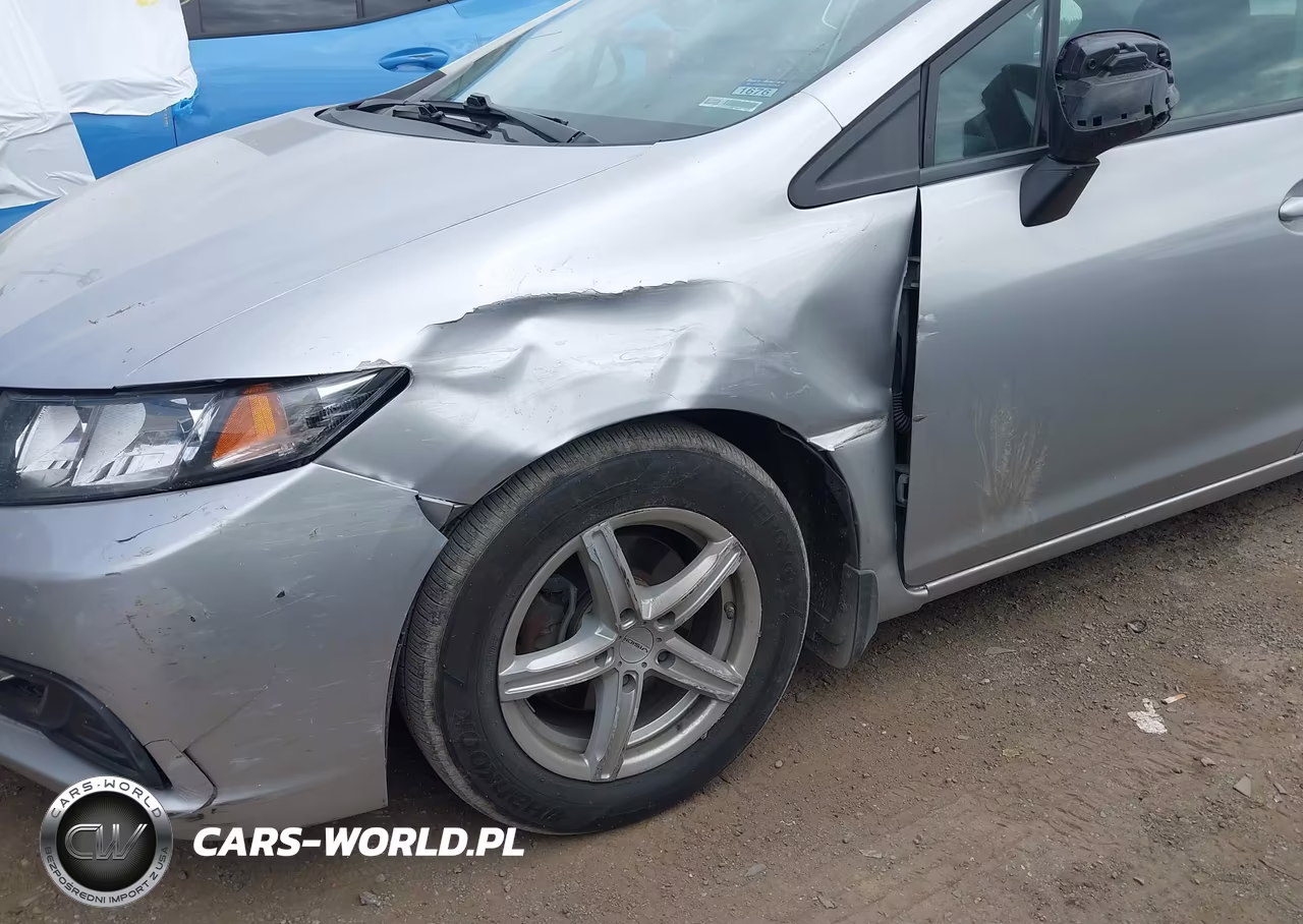 2013 Honda Civic Lx VIN:19XFB2F57DE045792 - 6