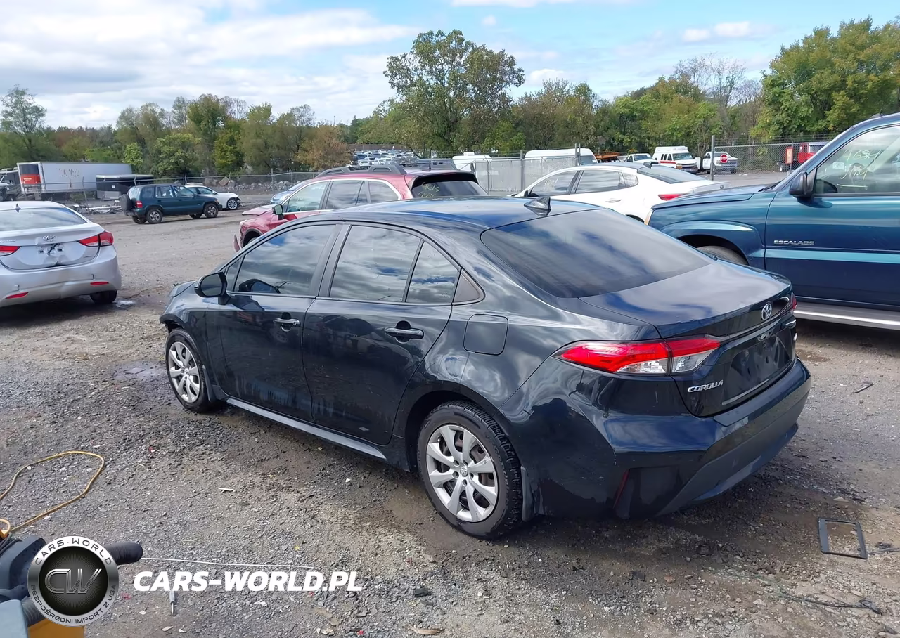 2021 Toyota Corolla Le VIN:JTDEPMAE5MJ145411 - 3
