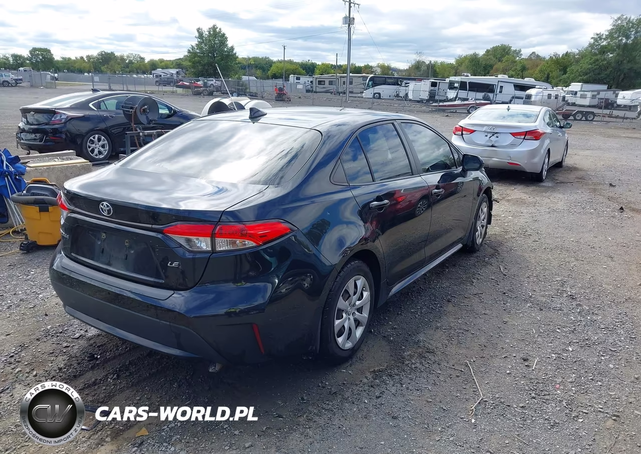 2021 Toyota Corolla Le VIN:JTDEPMAE5MJ145411 - 4