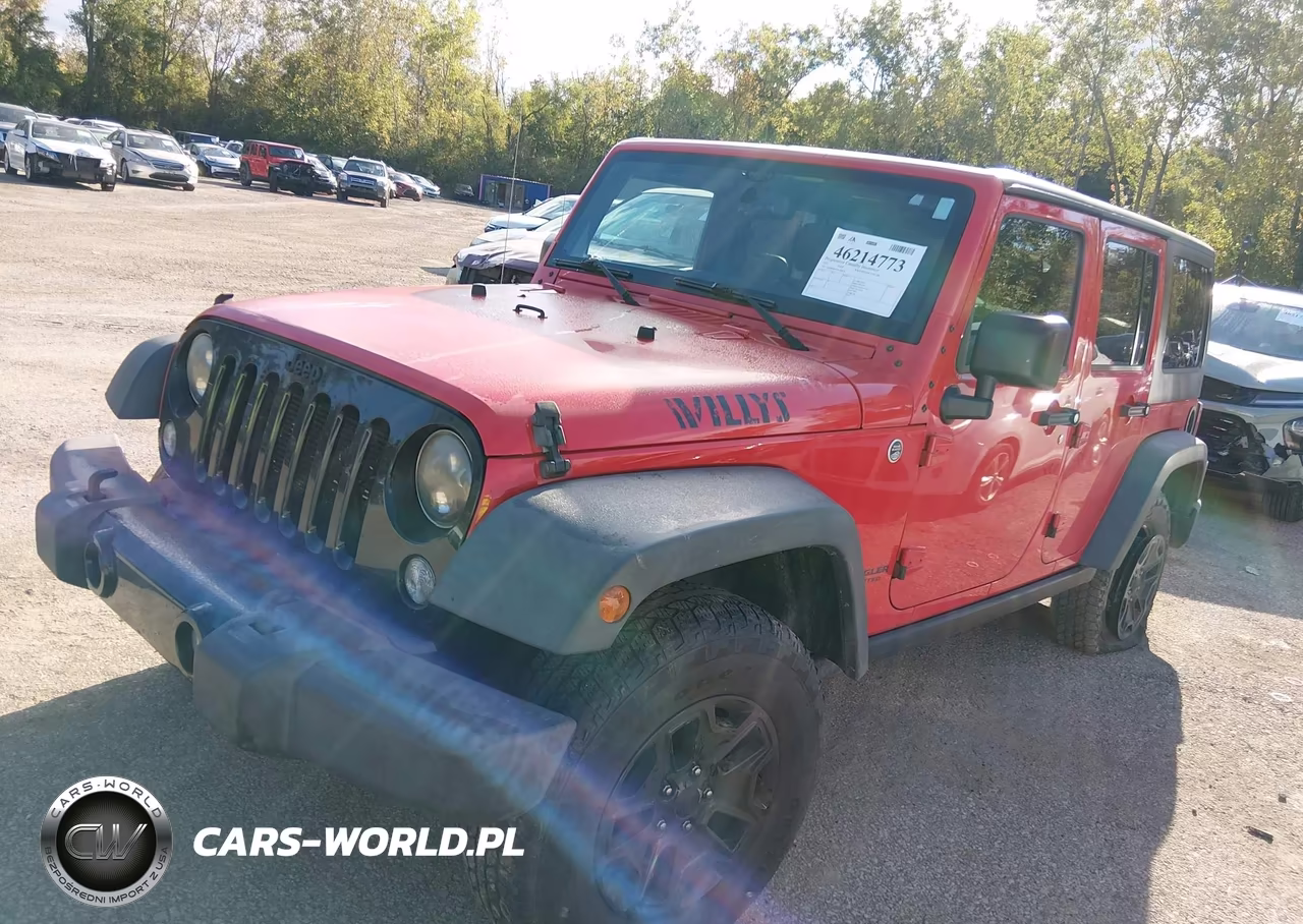 2015 Jeep Wrangler Unlimited Willys Wheeler VIN:1C4BJWDGXFL634620 - 2