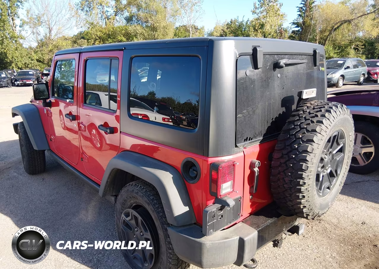 2015 Jeep Wrangler Unlimited Willys Wheeler VIN:1C4BJWDGXFL634620 - 3
