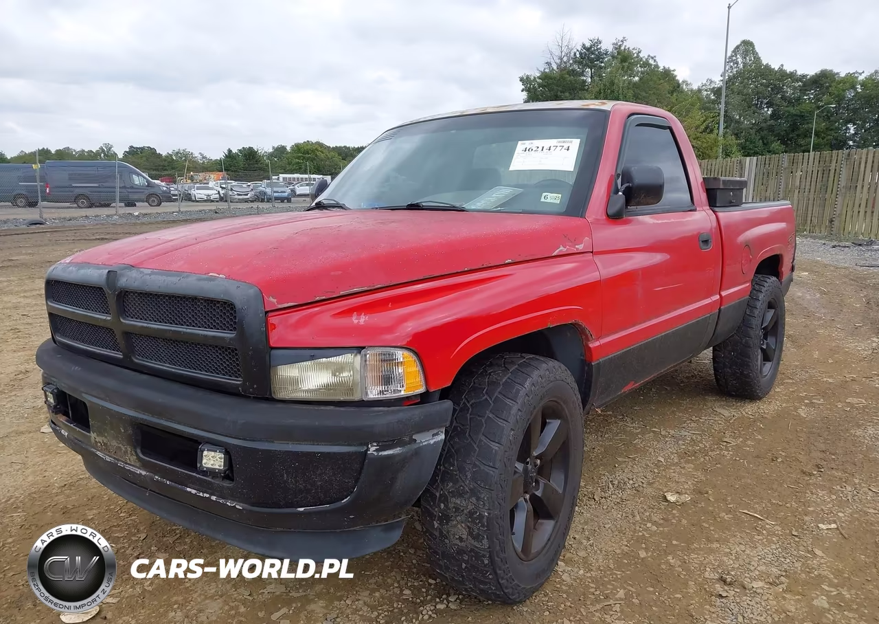1997 Dodge Ram 1500 Lt VIN:1B7HC16ZXVS106537 - 2
