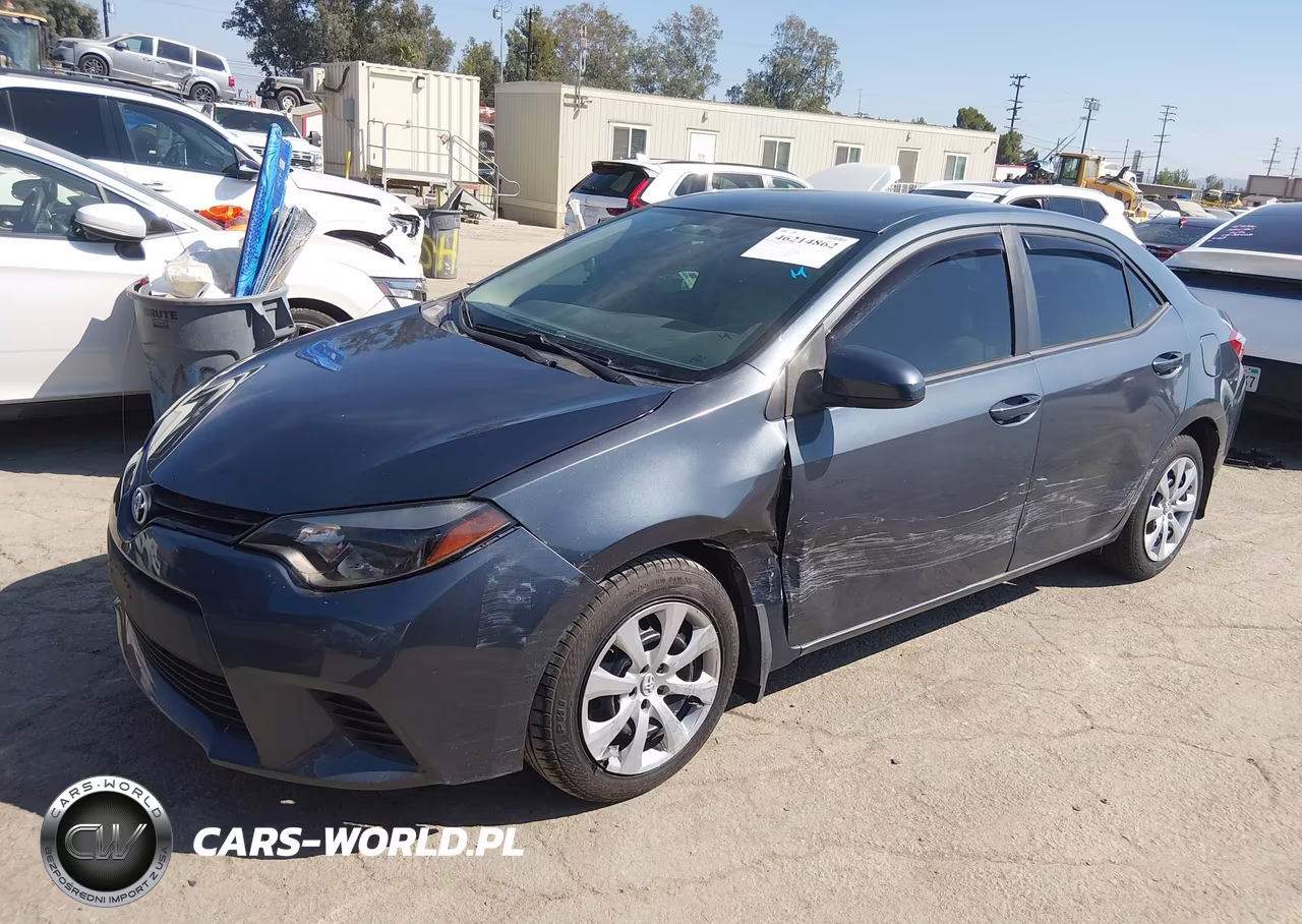 2014 Toyota Corolla Le VIN:5YFBURHE9EP122340 - 2