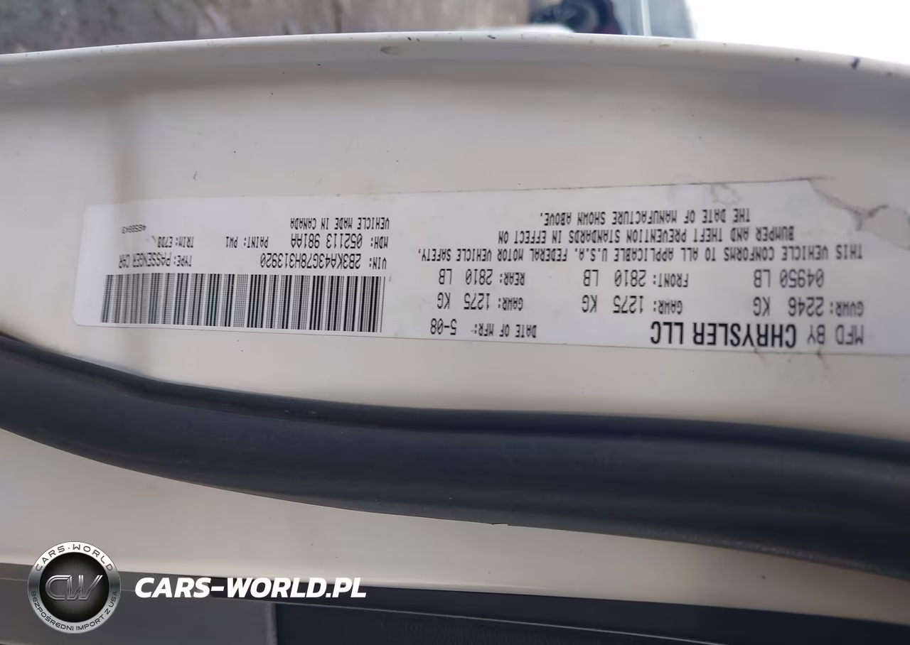 2008 Dodge Charger VIN:2B3KA43G78H313920 - 9