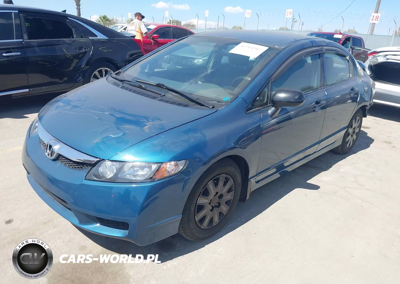 2011 Honda Civic Vp VIN:2HGFA1F38BH535690 - 2