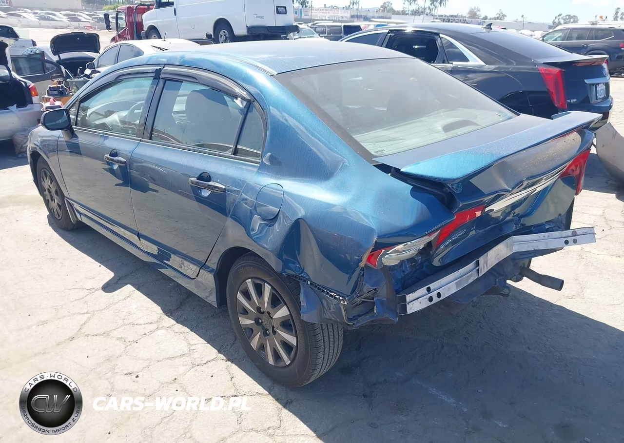 2011 Honda Civic Vp VIN:2HGFA1F38BH535690 - 3
