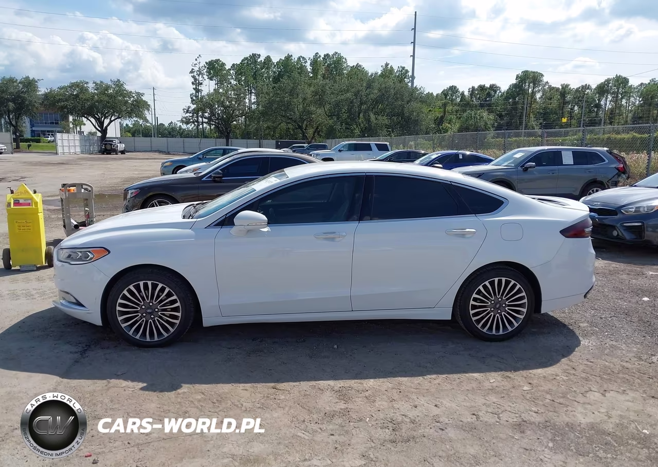 2017 Ford Fusion Titanium VIN:3FA6P0K99HR168030 - 14