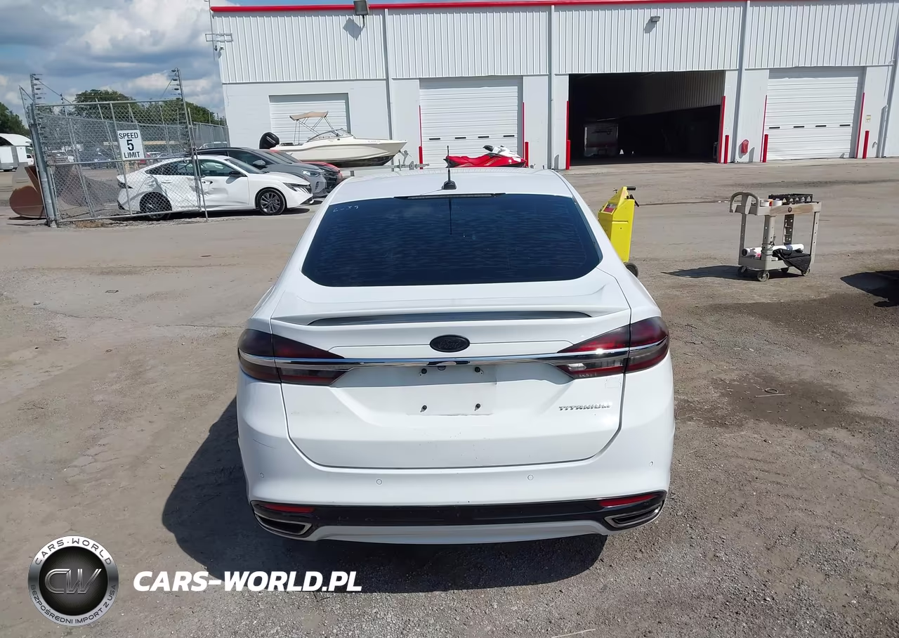 2017 Ford Fusion Titanium VIN:3FA6P0K99HR168030 - 16