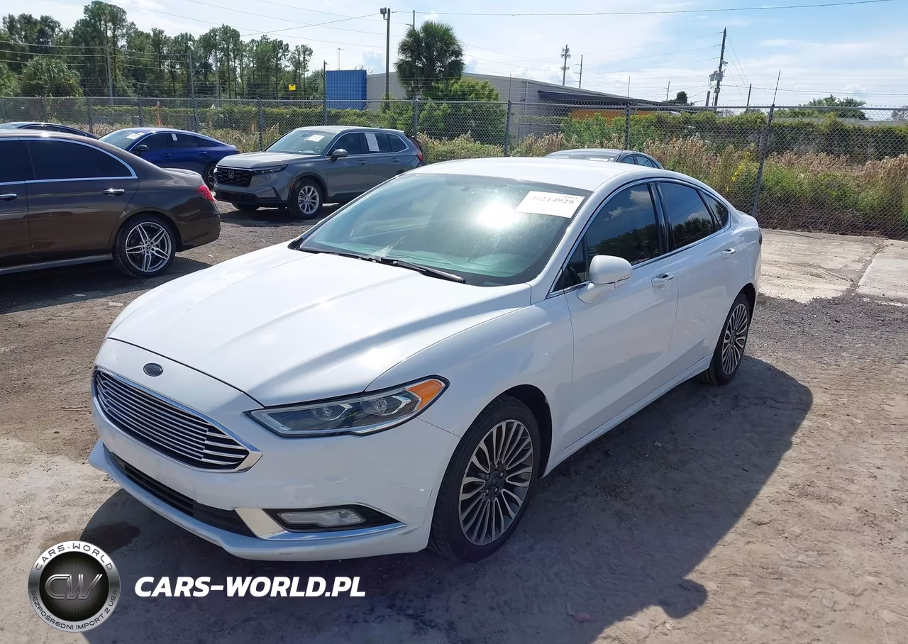 2017 Ford Fusion Titanium VIN:3FA6P0K99HR168030 - 2